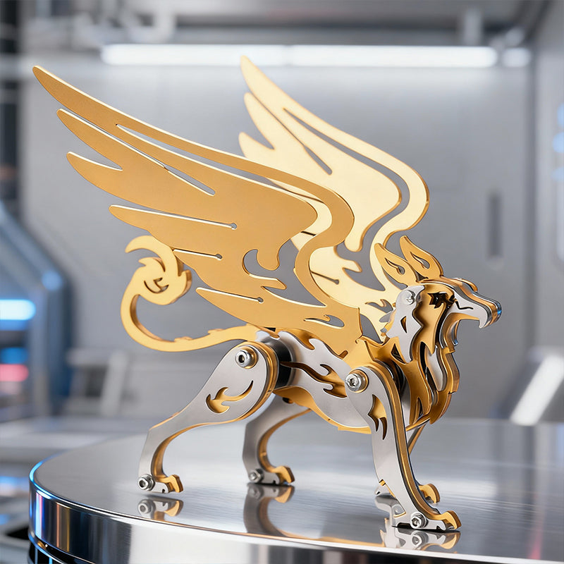 3D Steel Mechanical Griffin Puzzles