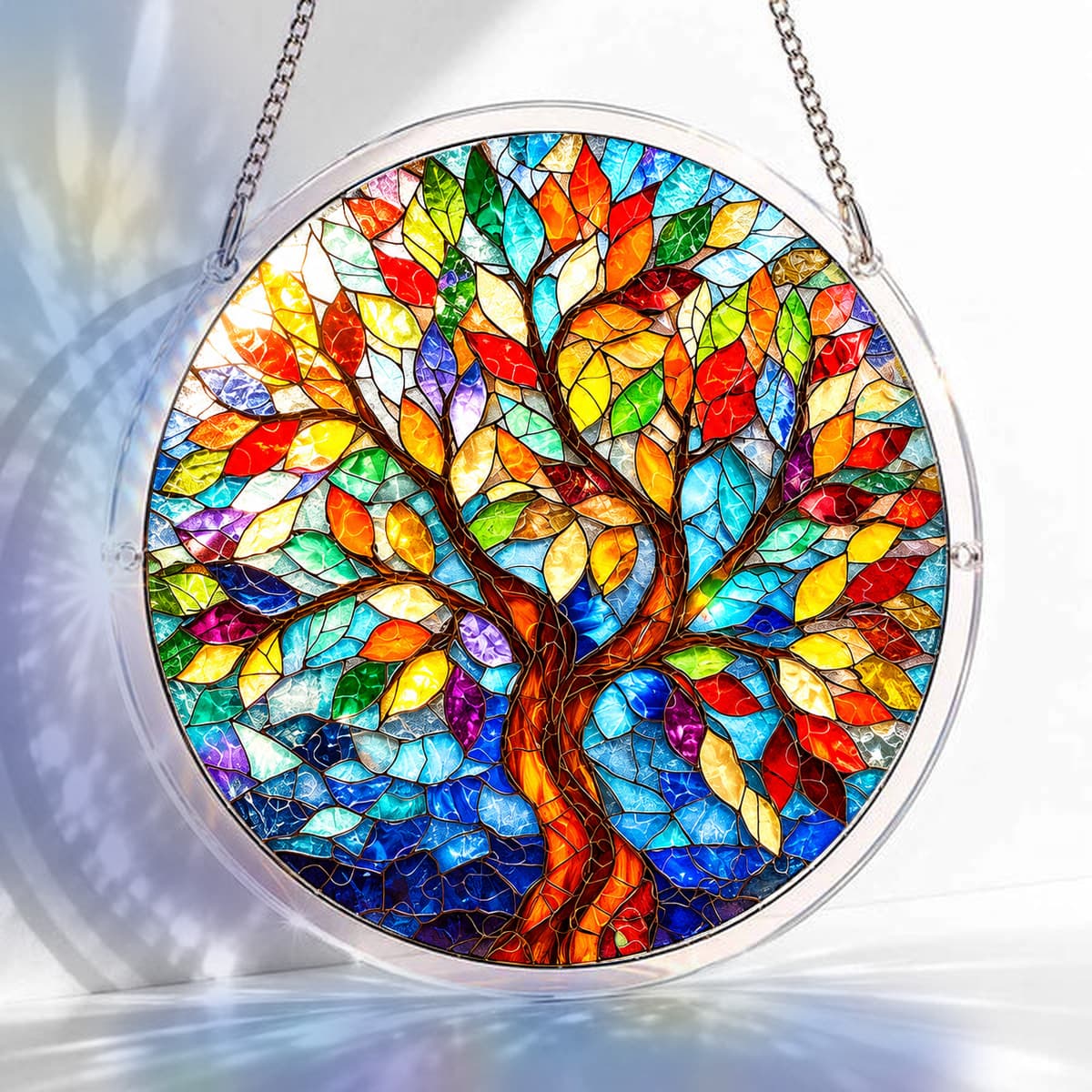 Tree of Life Acrylic Jigsaw Puzzle Suncatcher