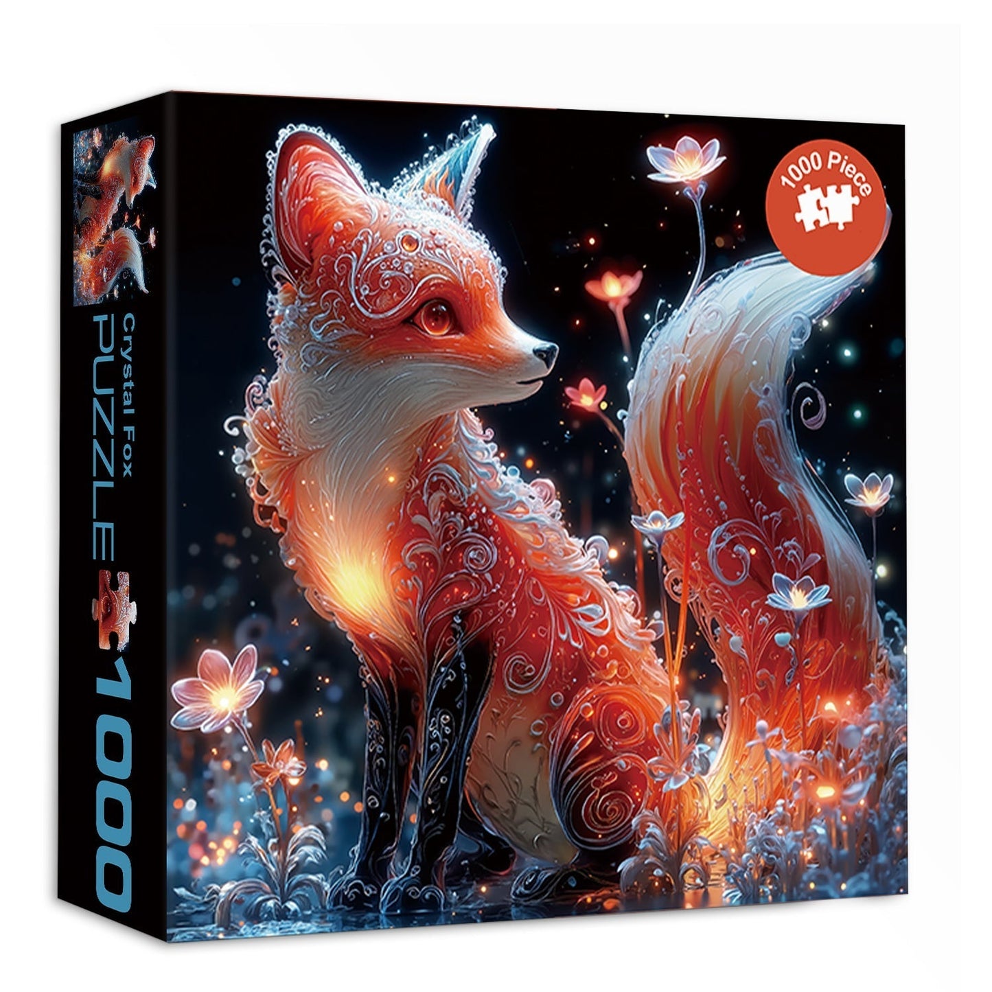 Crystal Fox Wooden Jigsaw Puzzles 1000 Pieces