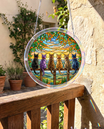 Horizon Watchers Puzzle Suncatcher