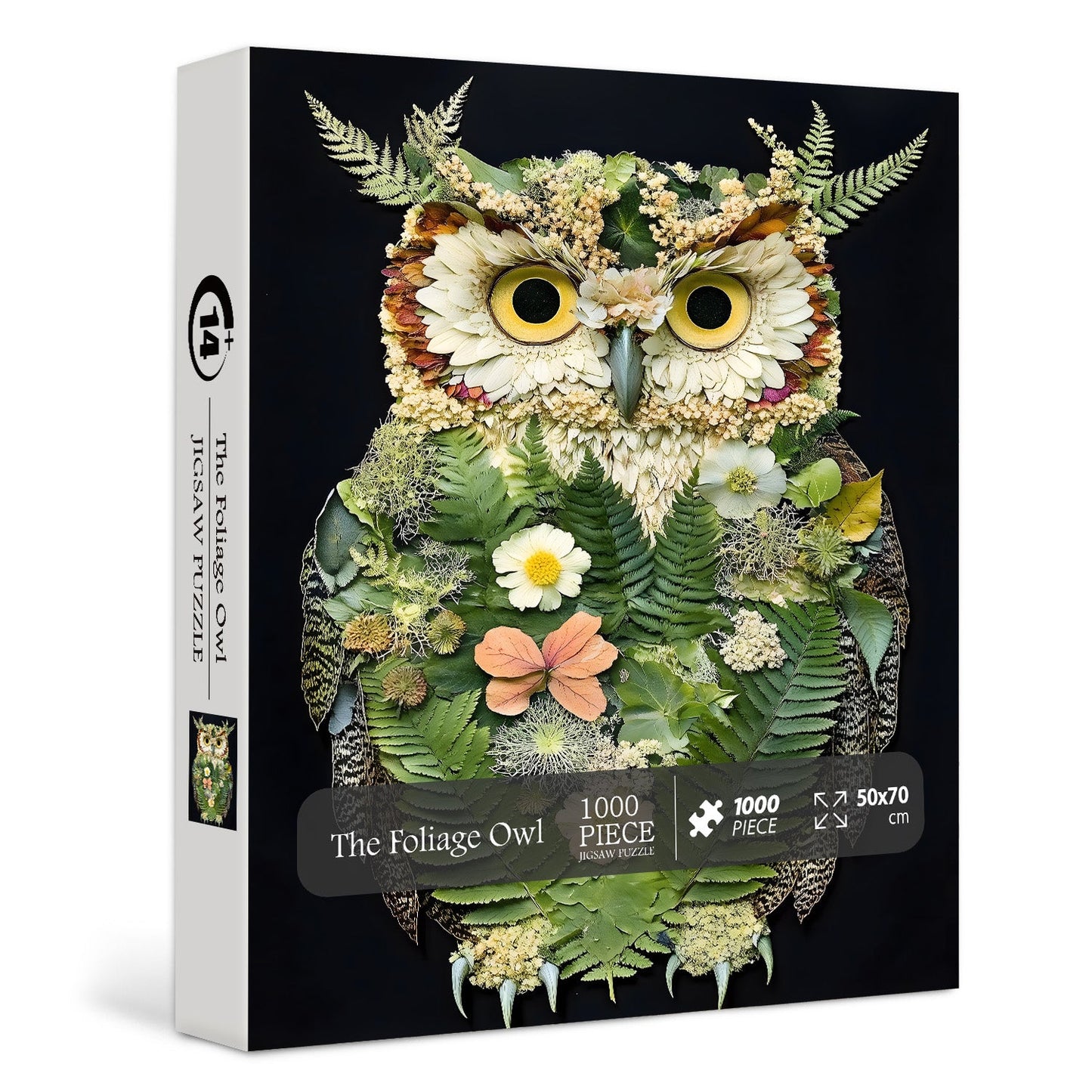 🦉The Foliage Owl Wooden Jigsaw Puzzle 1000 Pieces
