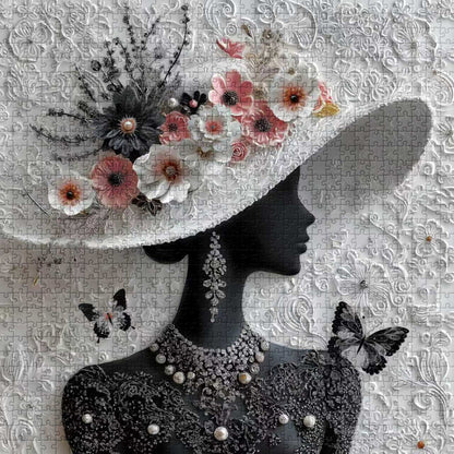 Floral Muse Jigsaw Puzzle 1000 Piece