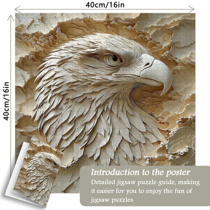 Paper Eagle Wooden Jigsaw Puzzle 1000 Pieces