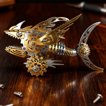 🦈3D Steel Mechanical Shark Puzzles