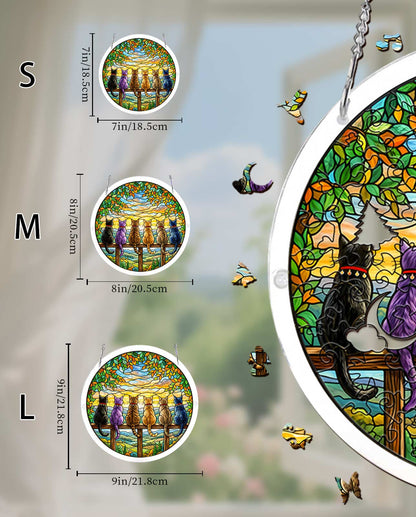 Horizon Watchers Puzzle Suncatcher