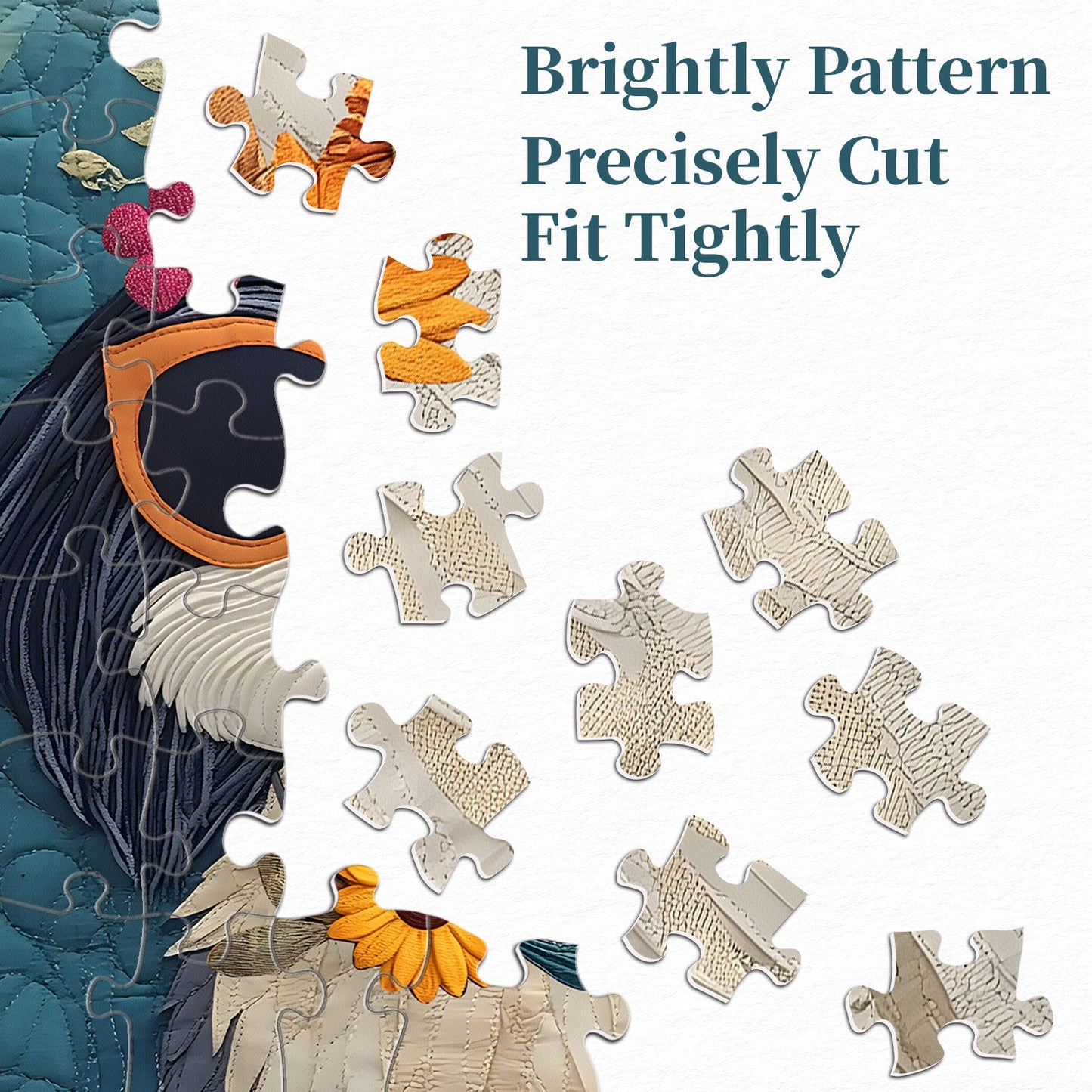 Happy Dogs Wooden Jigsaw Puzzle 1000 Pieces