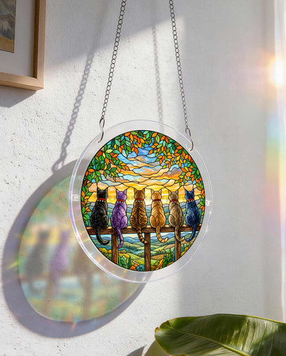 Horizon Watchers Puzzle Suncatcher