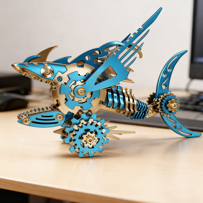 🦈3D Steel Mechanical Shark Puzzles