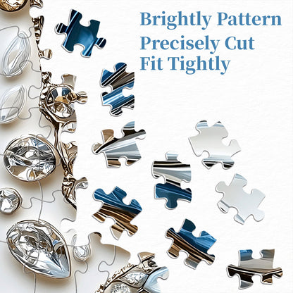 Butterfly's Crystal Symphony Wooden Jigsaw Puzzle 1000 Pieces