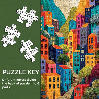 Mountain Palette Wooden Jigsaw Puzzle 1000 Pieces