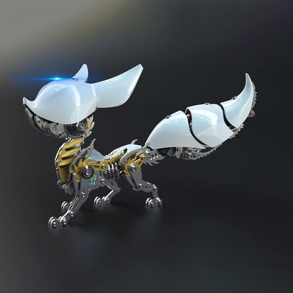 3D Steel Adjustable Mechanical Fox Metal Puzzle Model Kit
