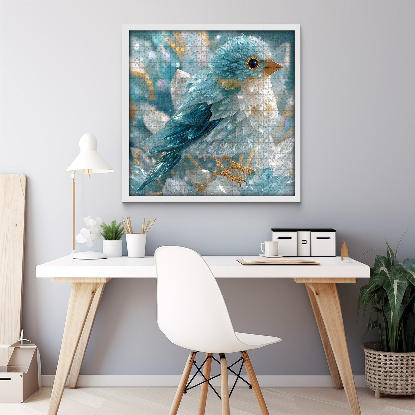 Crystal Bird Wooden Jigsaw Puzzle 1000 Pieces