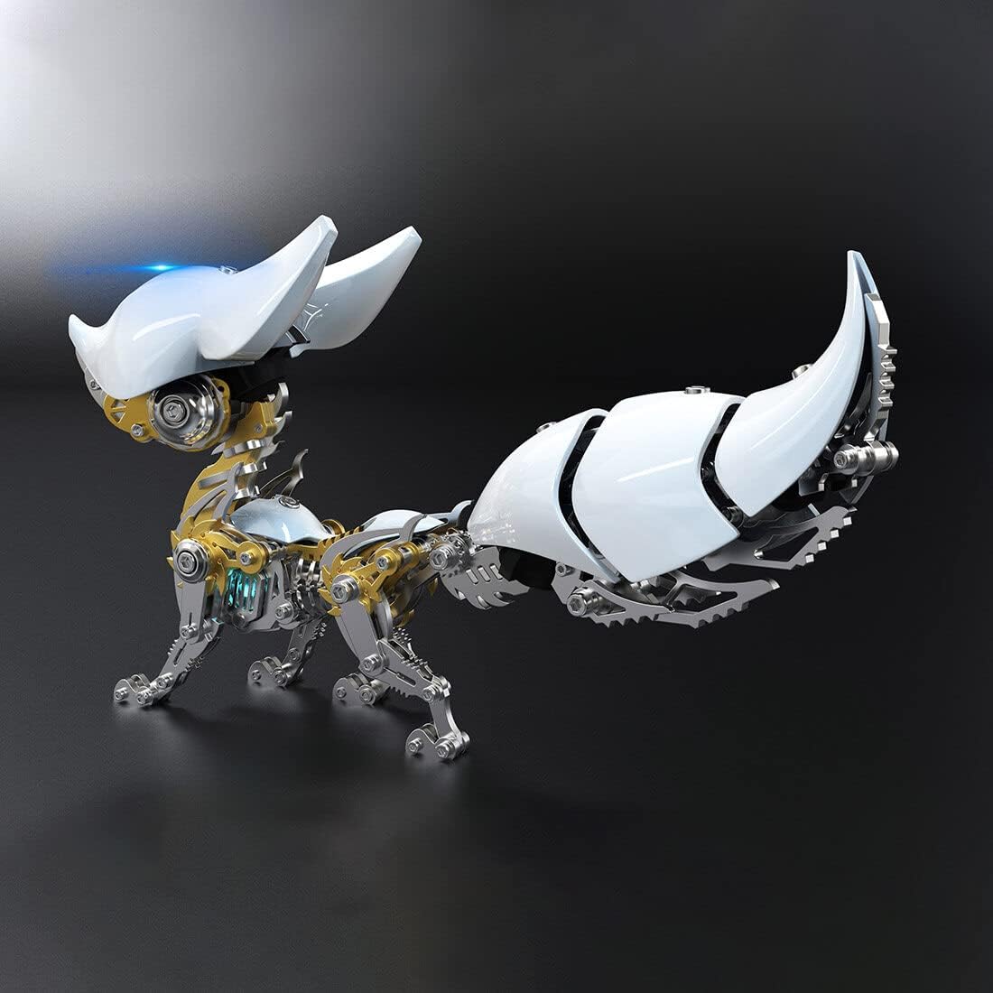 3D Steel Adjustable Mechanical Fox Metal Puzzle Model Kit