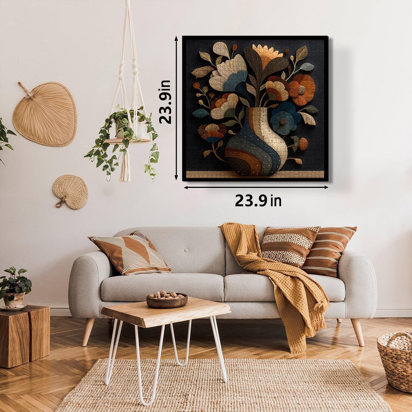 Paper Vase Wooden Jigsaw Puzzle 1000 Pieces