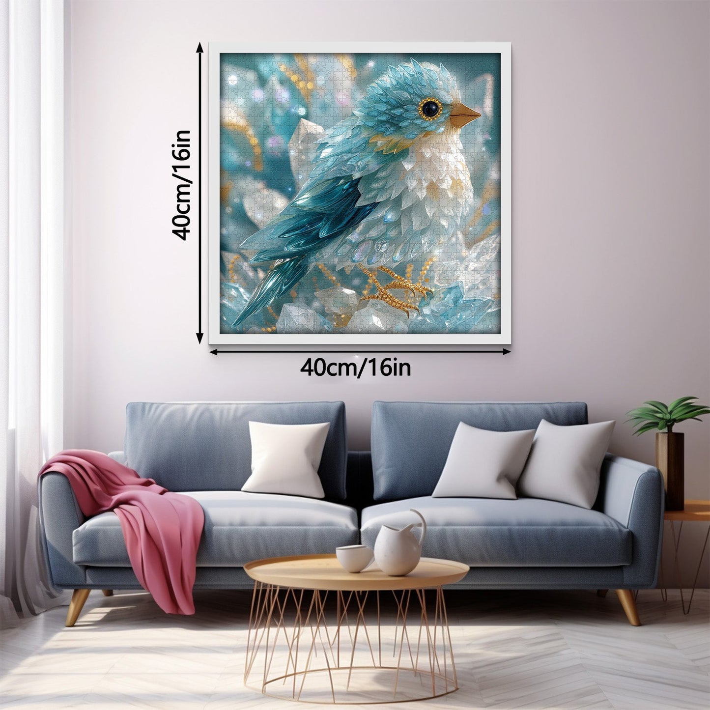 Crystal Bird Wooden Jigsaw Puzzle 1000 Pieces