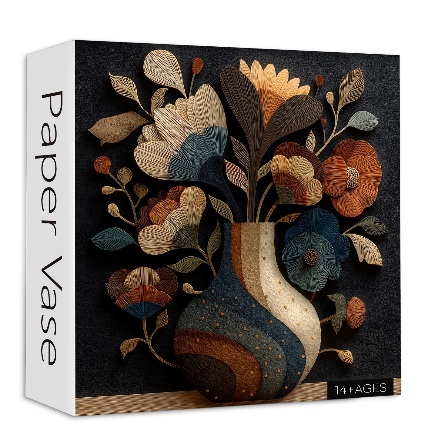 Paper Vase Wooden Jigsaw Puzzle 1000 Pieces