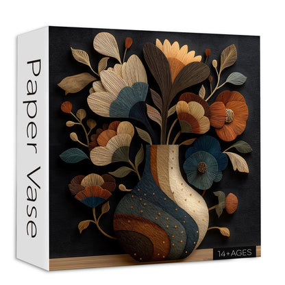 Paper Vase Wooden Jigsaw Puzzle 1000 Pieces