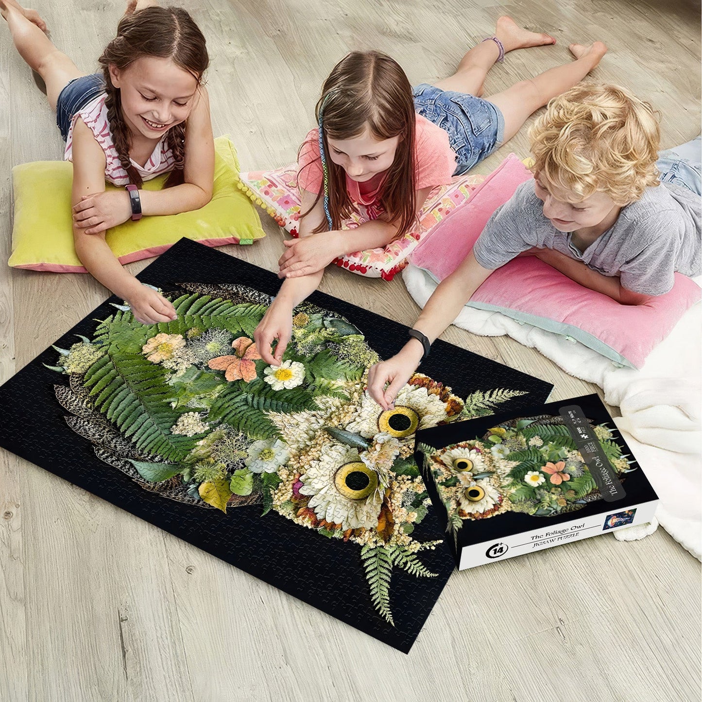 🦉The Foliage Owl Wooden Jigsaw Puzzle 1000 Pieces