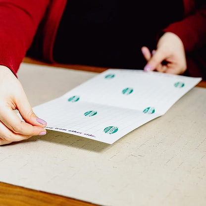 Peel & Stick Saver - The Best Way to Preserve Your Finished Jigsaw Puzzle!(4 Pack)