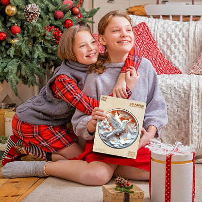 3D Hummingbird Wooden Jigsaw Puzzle