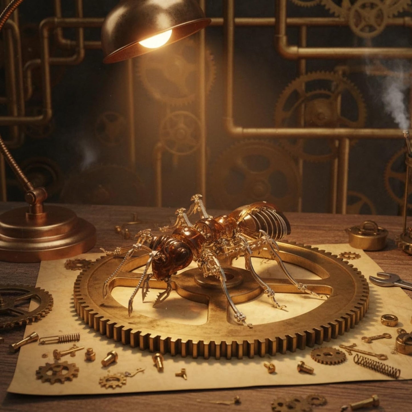 Mechanical Metal Ant 3D Puzzle Model