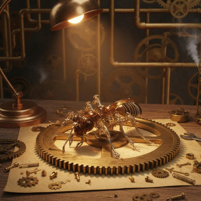 Mechanical Metal Ant 3D Puzzle Model