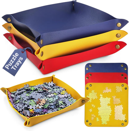 Stackable Jigsaw Puzzle Sorting Trays