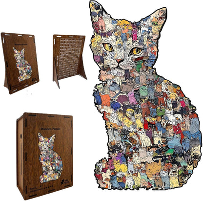 2-in-1 Cat Puzzle Money Saving Box