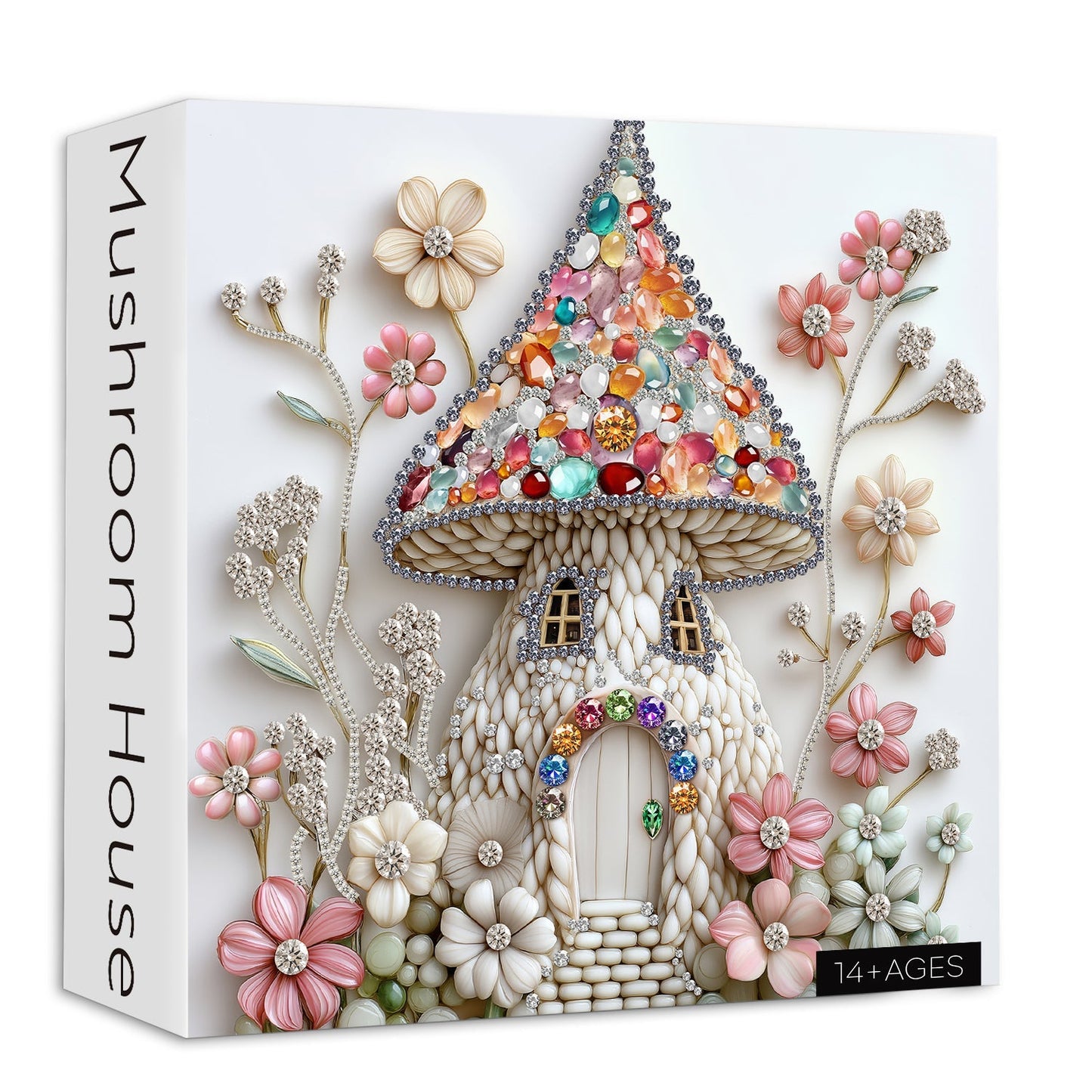 Mushroom House Wooden Jigsaw Puzzle 1000 Pieces