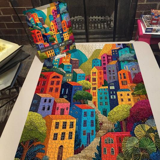 Mountain Palette Wooden Jigsaw Puzzle 1000 Pieces
