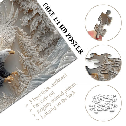 The Carved Eagle Jigsaw Puzzle 1000 Pieces