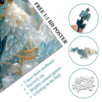 Crystal Bird Wooden Jigsaw Puzzle 1000 Pieces