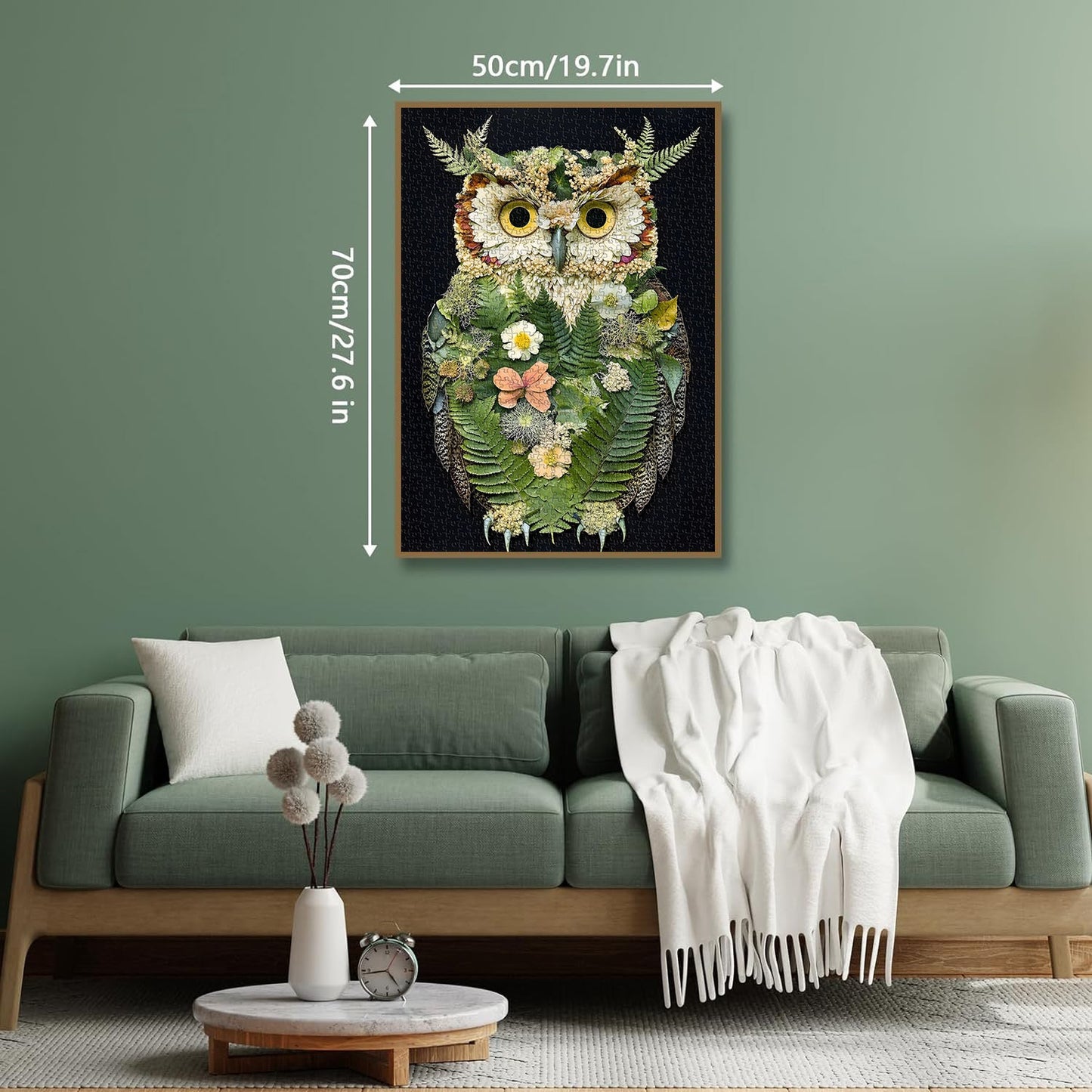 🦉The Foliage Owl Wooden Jigsaw Puzzle 1000 Pieces