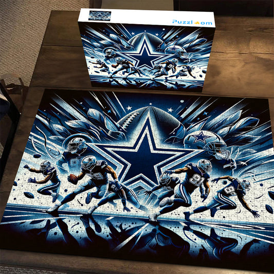 Dallas Cowboys NFL | 1000-Piece Wooden Jigsaw Puzzle