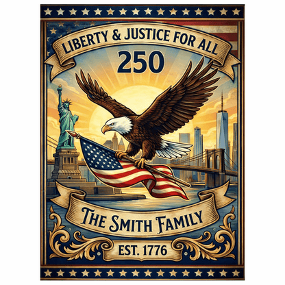 U.S. 250th Anniversary | 1000-Piece Wooden Jigsaw Puzzle