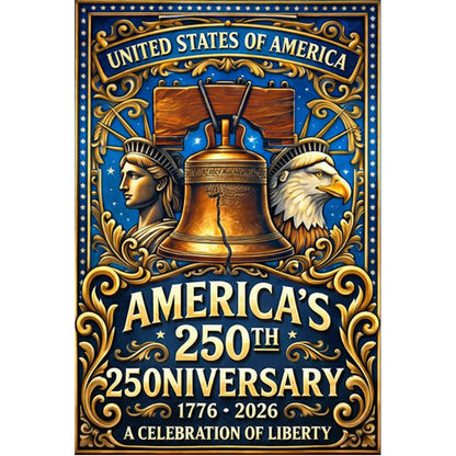 U.S. 250th Anniversary | 1000-Piece Wooden Jigsaw Puzzle