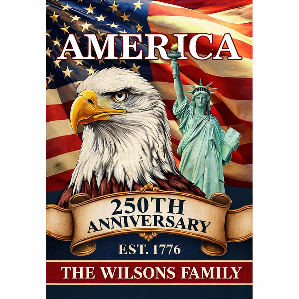 U.S. 250th Anniversary | 1000-Piece Wooden Jigsaw Puzzle