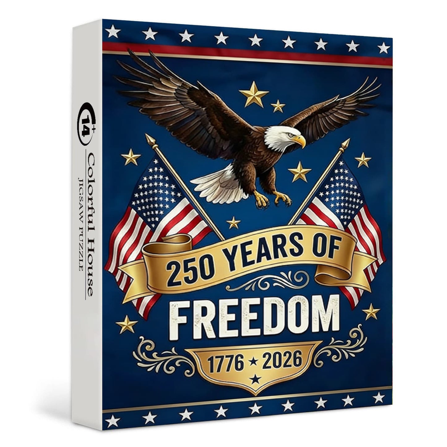 U.S. 250th Anniversary | 1000-Piece Wooden Jigsaw Puzzle