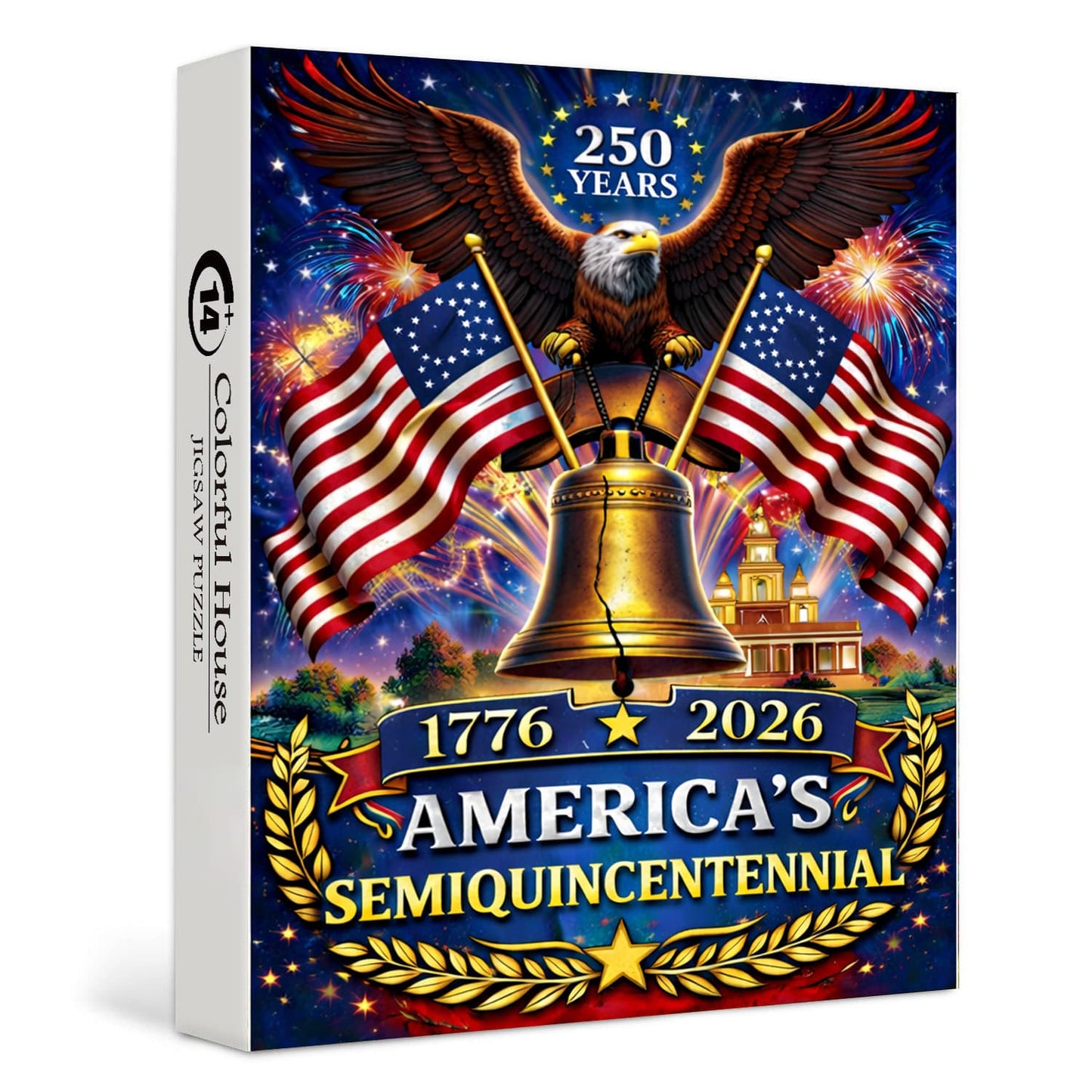 U.S. 250th Anniversary | 1000-Piece Wooden Jigsaw Puzzle