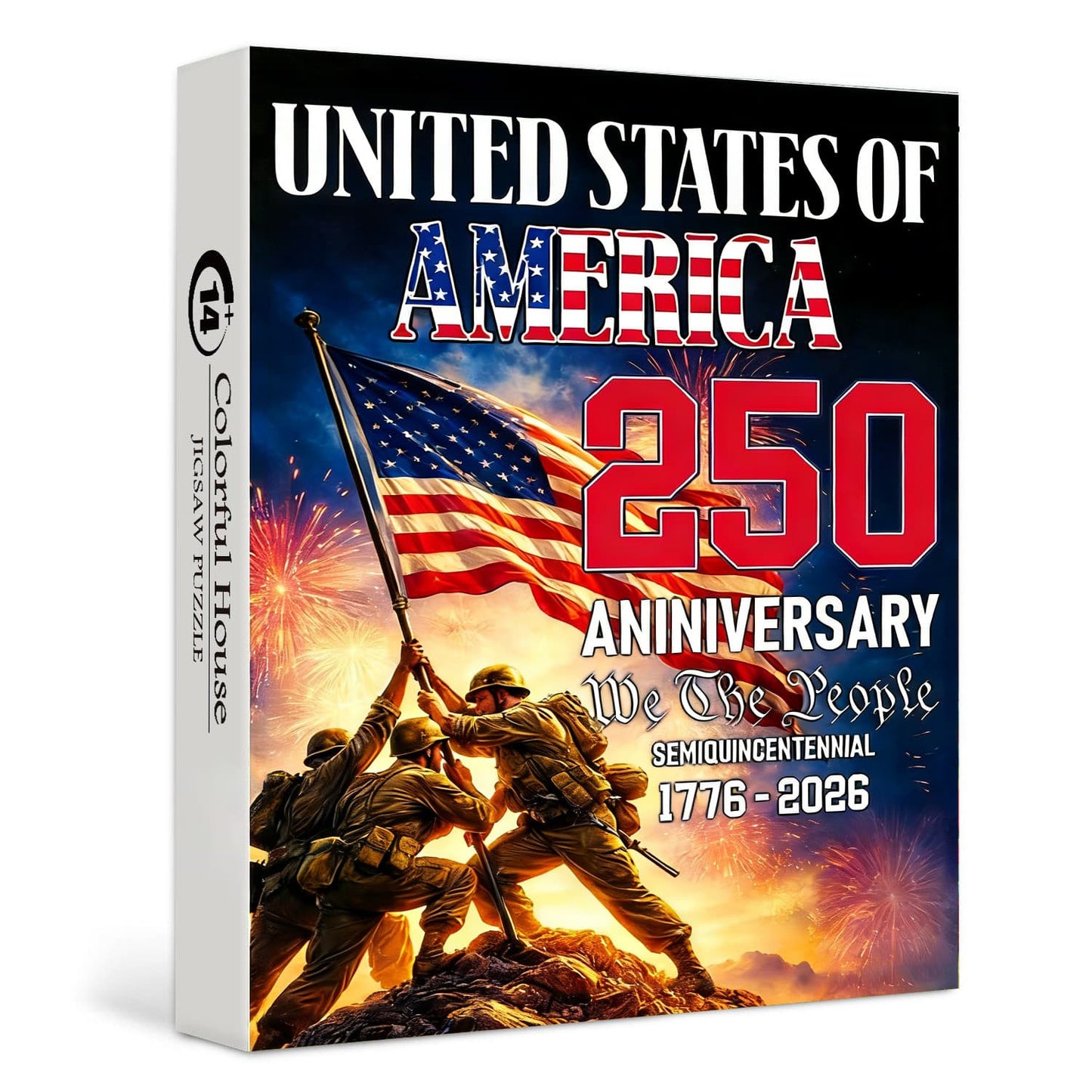U.S. 250th Anniversary | 1000-Piece Wooden Jigsaw Puzzle