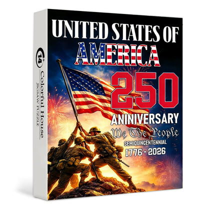 U.S. 250th Anniversary | 1000-Piece Wooden Jigsaw Puzzle