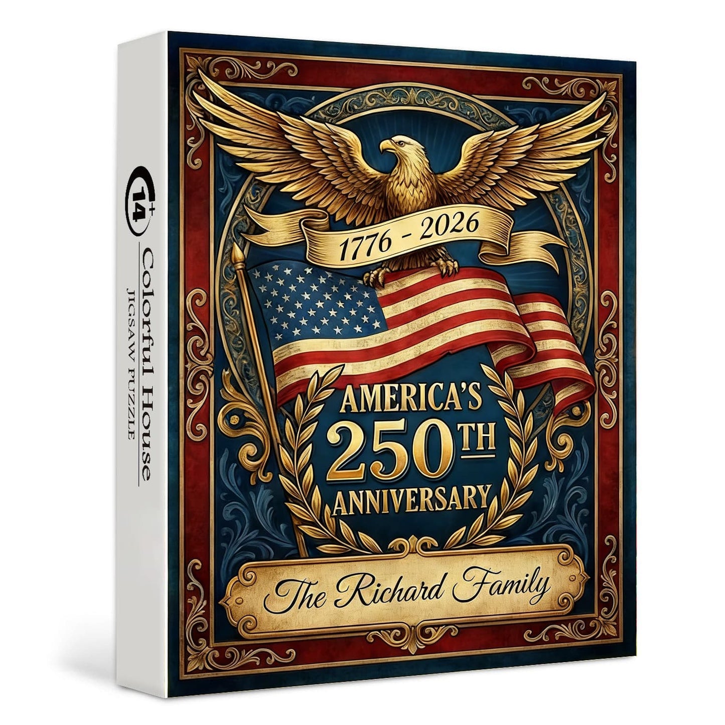 U.S. 250th Anniversary | 1000-Piece Wooden Jigsaw Puzzle