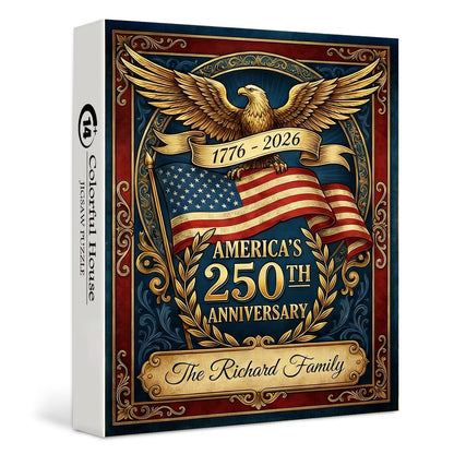 U.S. 250th Anniversary | 1000-Piece Wooden Jigsaw Puzzle