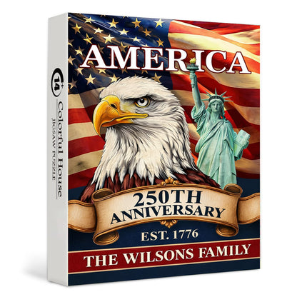 U.S. 250th Anniversary | 1000-Piece Wooden Jigsaw Puzzle