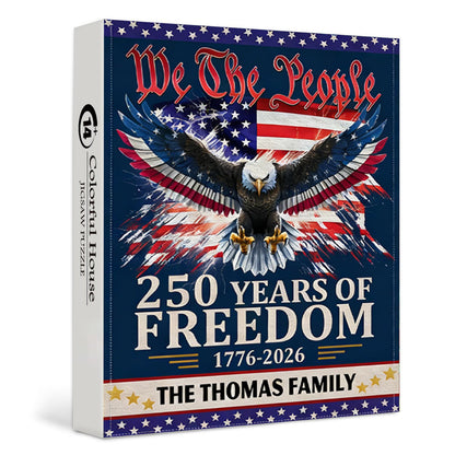 U.S. 250th Anniversary | 1000-Piece Wooden Jigsaw Puzzle