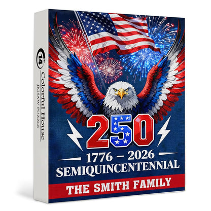 U.S. 250th Anniversary | 1000-Piece Wooden Jigsaw Puzzle