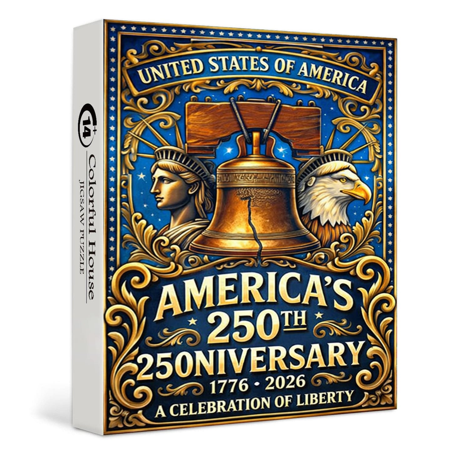 U.S. 250th Anniversary | 1000-Piece Wooden Jigsaw Puzzle