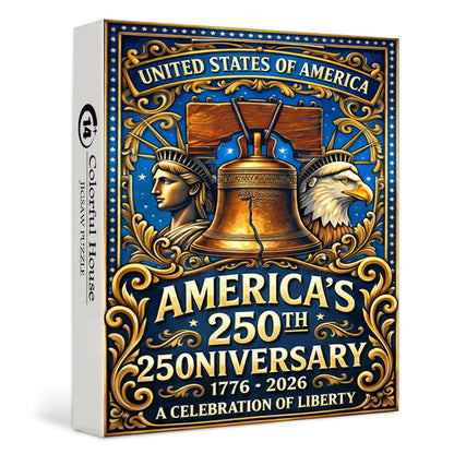 U.S. 250th Anniversary | 1000-Piece Wooden Jigsaw Puzzle