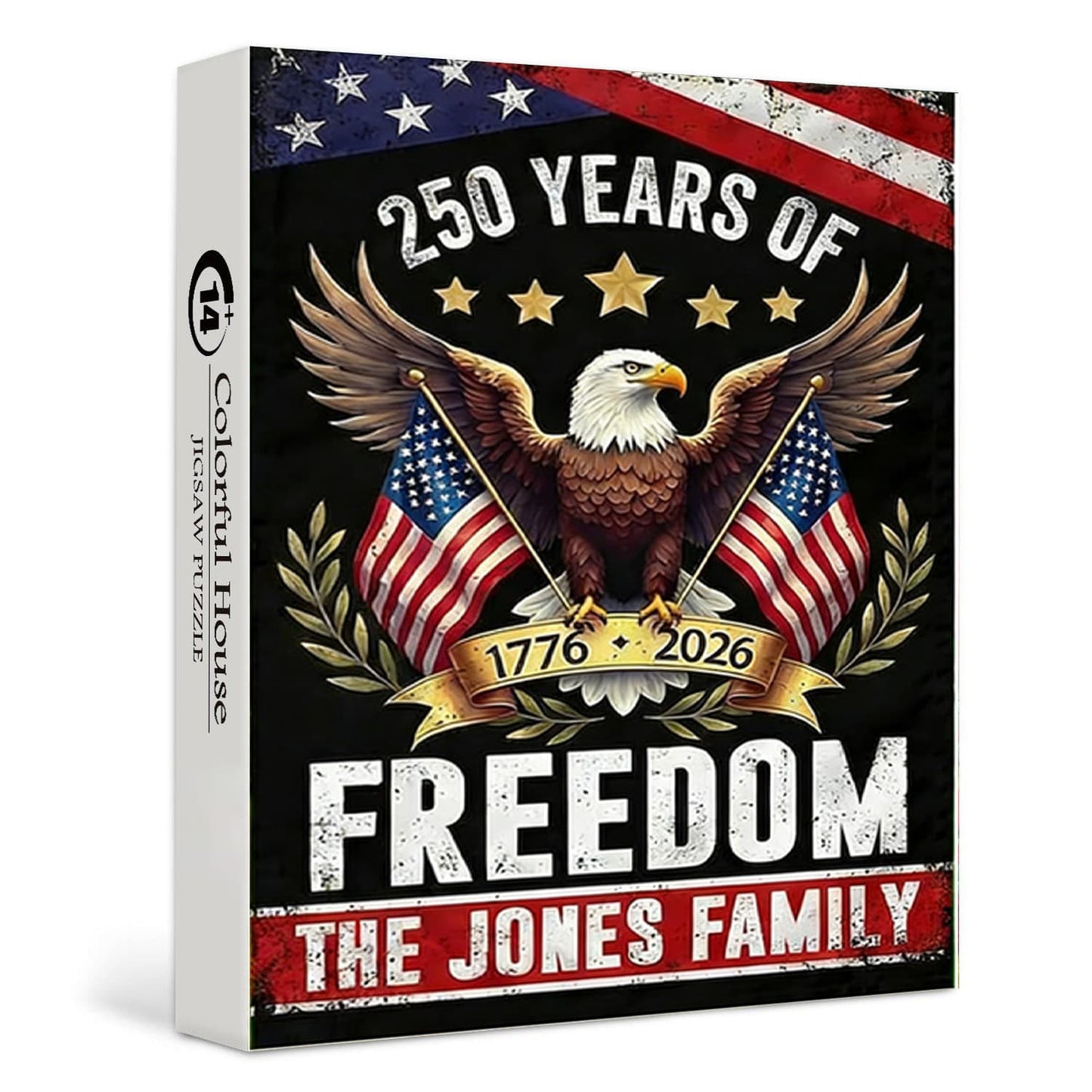 U.S. 250th Anniversary | 1000-Piece Wooden Jigsaw Puzzle