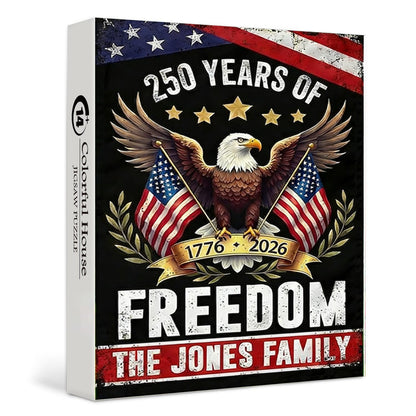 U.S. 250th Anniversary | 1000-Piece Wooden Jigsaw Puzzle